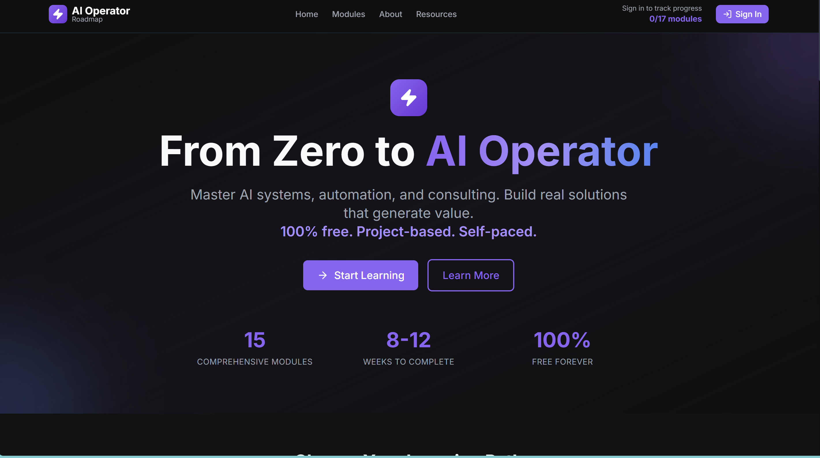 The AI Academy, screenshot